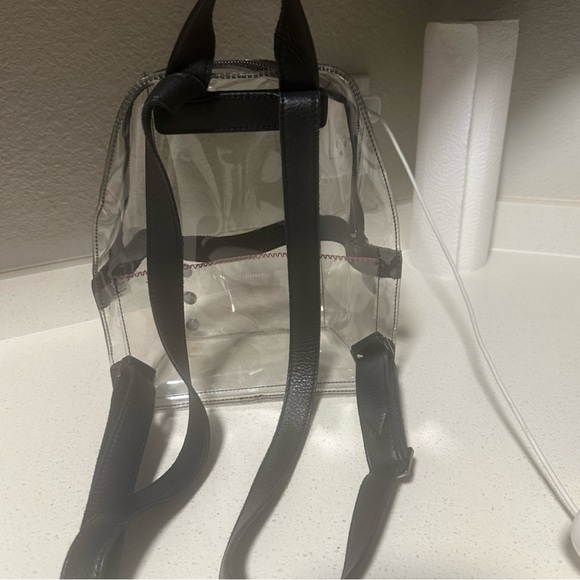 HUNTER Clear and Black Backpack - Picture 3 of 5